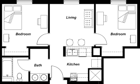 Oct 23, 2020 · in this simple modern house design, besides the living room, dining room and kitchen, one of the bedrooms is located on the ground floor. Residential Floor Plans Home Design House Plans 121977