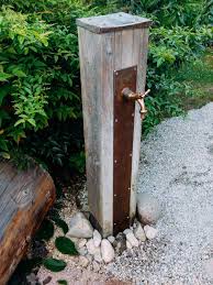 Fontana Giardino Legno Design Linfa 02 Jpg Wasserhahn Garten Wasserzapfsaule Garten Garten