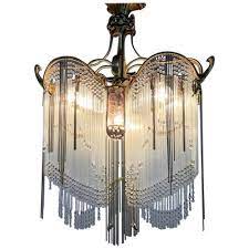 Connu principalement pour ses entrées du métro parisien, hector guimard fut avant tout architecte et designer. Art Nouveau Chandelier In The Style Of Hector Guimard 1920s For Sale At Pamono