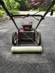 How to cut diagonal lines on your lawn. I Guess It S Diy Striper Week So Here S My Submission Rolling Pvc Style Rigid Mount Foldaway Lawncare