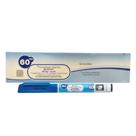 60mg Genryzon Pen Somatrogon Injection at ₹ 28600/vial | Pharmaceutical Injections in Rajkot | ID: 2856779126255