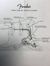 Fender stratocaster pickup wiring diagram. Texas Special Strat Wiring Question Fender Stratocaster Guitar Forum