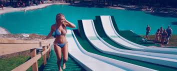 Man Goes Down The Royal Flush Water Slide Backward And Regrets It