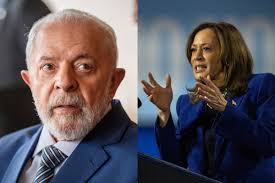 Lula da Silva alienta a Kamala Harris: "Es mucho más seguro para fortalecer  la democracia en Estados Unidos"