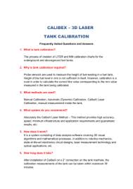 Tank Calibration Presentation