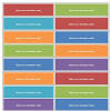 These are new formatted professional label file folder labels, used for file folders, address or general purpose. 1