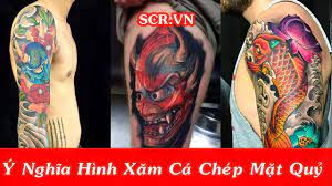 Cùng ngắm những hình xăm độc đáo, lạ mắt và thường xuất hiện ở những nơi khó thấy của sao cbiz. Y NghÄ©a Hinh XÄƒm Ca Chep Máº·t Quá»· Giáº£i Ma Bi áº©n Tattoo