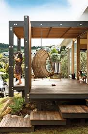 Jardin & terrasse 12 résultats pour 'balancoire'. Balancoire Pour Le Jardin Ou La Terasse 65 Idees Creatives Archzine Fr Pergola Terrasse Pergola Design Idees Balcon