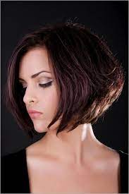 Frauen Frisuren Kinnlang Frauen Frisuren Kinnlang Frauen Frisuren Kinnlang Voluminser Bob Mit Seitenscheite Cool Easy Hairstyles Hair Styles Bob Hairstyles