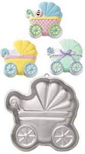 Wilton Baby Buggy Carriage Shower Fun Cakepan 2105 3319 Ebay Baby Carriage Cake Baby Shower Cakes Carriage Cake