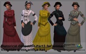 That the few pieces of new clothing (while amazing) aren't really enough. Historical Collection Part 3 Victorian Dress And Hat At Hoppel785 Sims 4 Updates