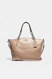 Kelsey stiegman senior style editor kelsey is seventeen.com's fashion expert and resident harry potter nerd. Coach F31409 Small Kelsey Chain Satchel Platinum Shopperboard