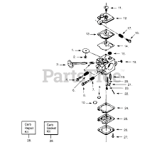If the engine runs sluggishly or stalls, you may have to change the amount of fuel the carburetor sprays into the combustion chamber; Poulan Pro Pp 180 C Poulan Pro Chainsaw Carburetor Wt 20 Breakdown Parts Lookup With Diagrams Partstree
