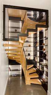 If you opted for a modular spiral staircase kit, it will include a center column that's been prefabricated to a length that matches the specifications of your home. Mass Timber Spiral Mw Design Workshop