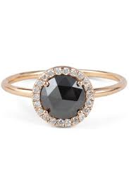 Black Diamond Rings Are The Carrie Bradshaw Of Engagement Rings Black Diamond Ring Engagement Black Diamond Ring Diamond Engagement Rings