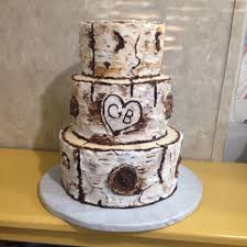 Buttercream Birch Tree Wedding Cake Tutorial Birch Tree Wedding Cake Buttercream Hand Painted Wedding Cake Tree Birch Tree Cakes Birch Tree Wedding