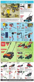 If you want an electric mower with rwd and lots of adjustable features, this one's got you covered. Canadian Tire Flyer April 19 2019 April 25 2019 Page 6 Canadian Flyers