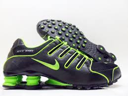 Black And Lime Green Sneakers Nike Shox Nz Id Cool Black Volt Lime Green Size Men S 7 5 626916 991 Nike Shox Mens Training Shoes Cross Training Shoes
