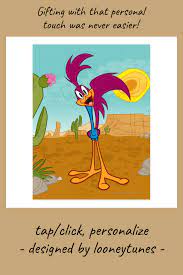 Roadrunner Head Tilted Postcard Zazzle Com Custom Posters Postcard Custom Framing