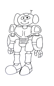 coloriage de robots a imprimer pour enfants coloriages star trek