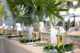 Bring the beachy vibes home by decorating your deck with coastal decor. Kara S Party Ideas Gold Safari 1st Birthday Party Kara S Party Ideas
