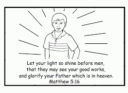 If you live with your light shining, you will be able to help lead people out of darkness. Jesus Is The Light Of The World Coloring Pages Coloring Home