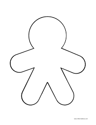 32 gingerbread man templates to use for crafts, coloring, cut out templates, gingerbread cookie ideas. Gingerbread Man Templates