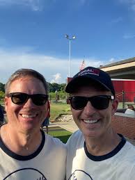 Not exactly the Bash Brothers, but the Gummer and I are ready to play! Nuxy  Bash! @nuxhallmiracleleague @john.gumm