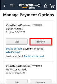 To remove credit card from amazon, click on the downward arrow beside the credit card. Learn How To Remove Credit Card From Amazon Follow The Simple Steps
