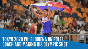 May 23, 2021 · the other qualifiers are boxers eumir felix marcial, irish magno, nesthy petecio and carlo paalam, gymnast carlos yulo, pole vaulter ej obiena, rower cris nievarez and weightlifter hidilyn diaz. Tokyo 2020 Ph Ej Obiena On Poles Coach And Making His Olympic Shot Youtube