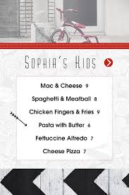 In comparison to other pizza restaurants, sophia's kitchen is reasonably priced. Sophia S Kitchen Menu In Scottsdale Arizona Usa