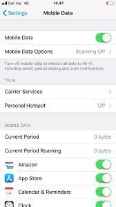 Tunggu beberapa saat hingga ada. Switch Between 3g 4g Apple Iphone 6s Ios 11 Device Guides