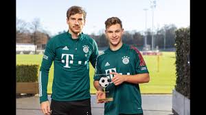 Hans hateboer bought robin gosens a cristiano ronaldo. Robin Gosens Leon Goretzka And Joshua Kimmich Received Their Awards As German Football Ambassadors 2020 Deutscher Fussball Botschafter E V