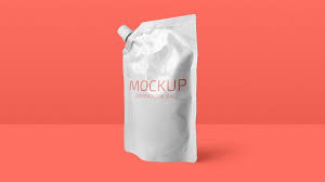 Doypack Foil Bag Mockup In 2020 Bag Mockup Modern Business Cards Mockup