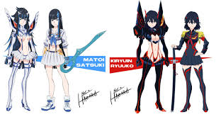 Bakuzan, Kill la Kill, anime girls, Kiryuin Satsuki, Senketsu, anime -  wallpaper #126226 (5524x3000px) on Wallls.com