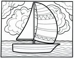 It S A Smoooooth Sailboat Coloring Book Page From Our Classic Let S Doodle Book This Educational Insights Fave I Doodle Coloring Coloring Books Coloring Pages