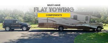 Flat tow systems for rv. Must Have Flat Towing Components Etrailer Com