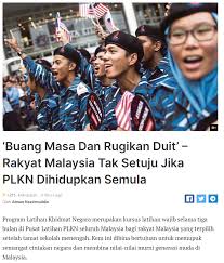 Plkn sebagai suatu agenda nasional bermatlamat untuk melatih remaja malaysia supaya mereka menjadi generasi. Kerajaan Hari Ini Beritahu Syed Saddiq Syed Abdul Rahman Facebook