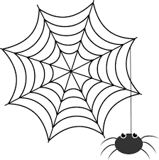 vecteur illustration de araignée personnage et la toile dans dessin animé  style pour Halloween conception. gothique toile d'araignée 23413739 Art  vectoriel chez Vecteezy