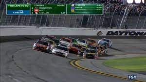Keselowski passed las vegas native kyle busch on lap 262 and held on for the final five laps to earn the first of four 2016 victories. Nascar Xfinity Series 2017 Daytona International Speedway Restart Battle For Win Sportvideos Tv