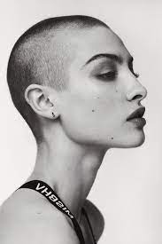 Misbhv Swimwear Season 2 Hypebae Side Portrait Shaved Head Women Face Profile