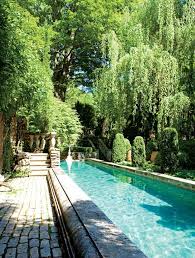 1½ pvc fitting (s) when selecting your waterfall kit you'll need to take into consideration the curvature of your pool. Outdoor Living Five Dreamy Swimming Pools Rose Ivy