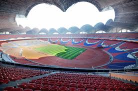 Rungrado 1st Of May Stadium Pyongyang North Korea North Korea Biggest Stadium Football Stadiums