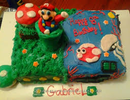 Mario birthday cake mario cake easy birthday cool birthday cakes birthday cake bday party kids cake designs birthday super mario birthday super mario party planning ideas cake idea supplies decorations luigi. Coolest Homemade Mario Brothers Cakes