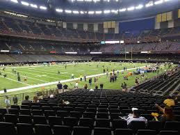 mercedes benz superdome view from plaza level 121 vivid seats