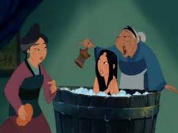 Mulan bath scene gifs tenor; Honour To Us All Mulan Eng Youtube