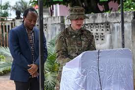 U.S. Air Force Capt. Molly Lawlor, New Horizons chaplain,