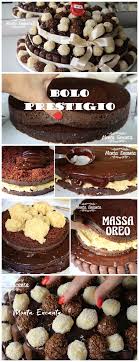 Bolo De Prestigio E De Tirar O Folego Monta Encanta Bolo De Prestigio Bolo Bolo De Chocolate Recheado