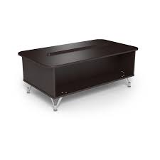 The coffee table with rounded corners provides unmatched storage capabilities, additional dining space, and optional power integration to enhance bowlers' experience. Coffee Tables With Rounded Corners Brunswick Bowling