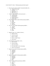 Check spelling or type a new query. Contoh Soal Bahasa Jepang Kelas X